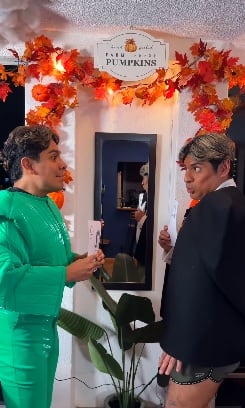 Ricardo Peralta conoce a su doble de TikTok y crean su propio meme.