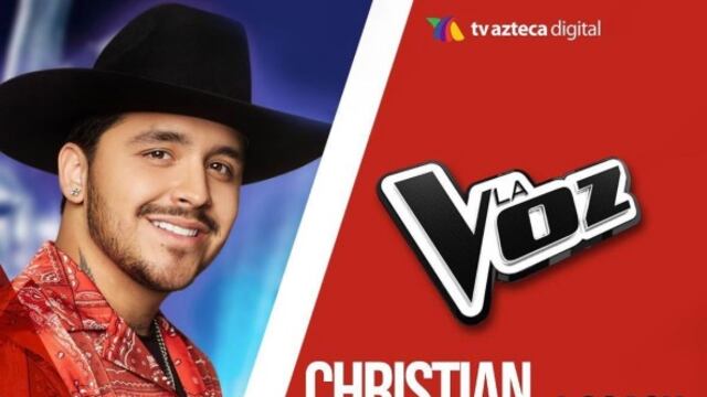 Christian Nodal será el nuevo coach en La Voz 2020