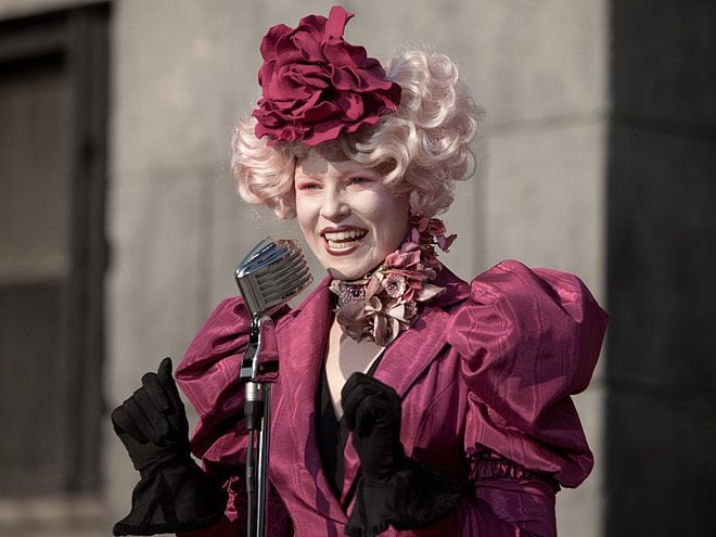 Effie Trinket en Los Juegos del Hambre