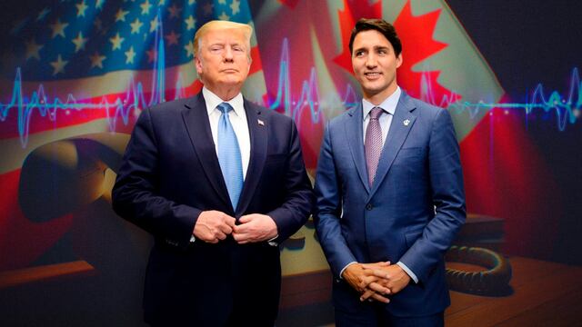 Justin Trudeau y Donald Trump habrían hablado tras anuncio del arancel del 25% a Canadá.