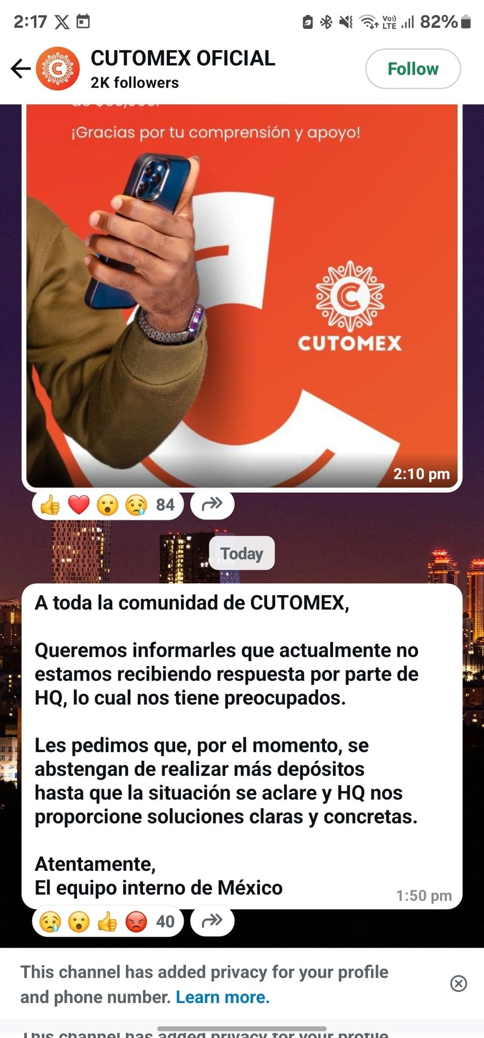 Fraude Cutomex