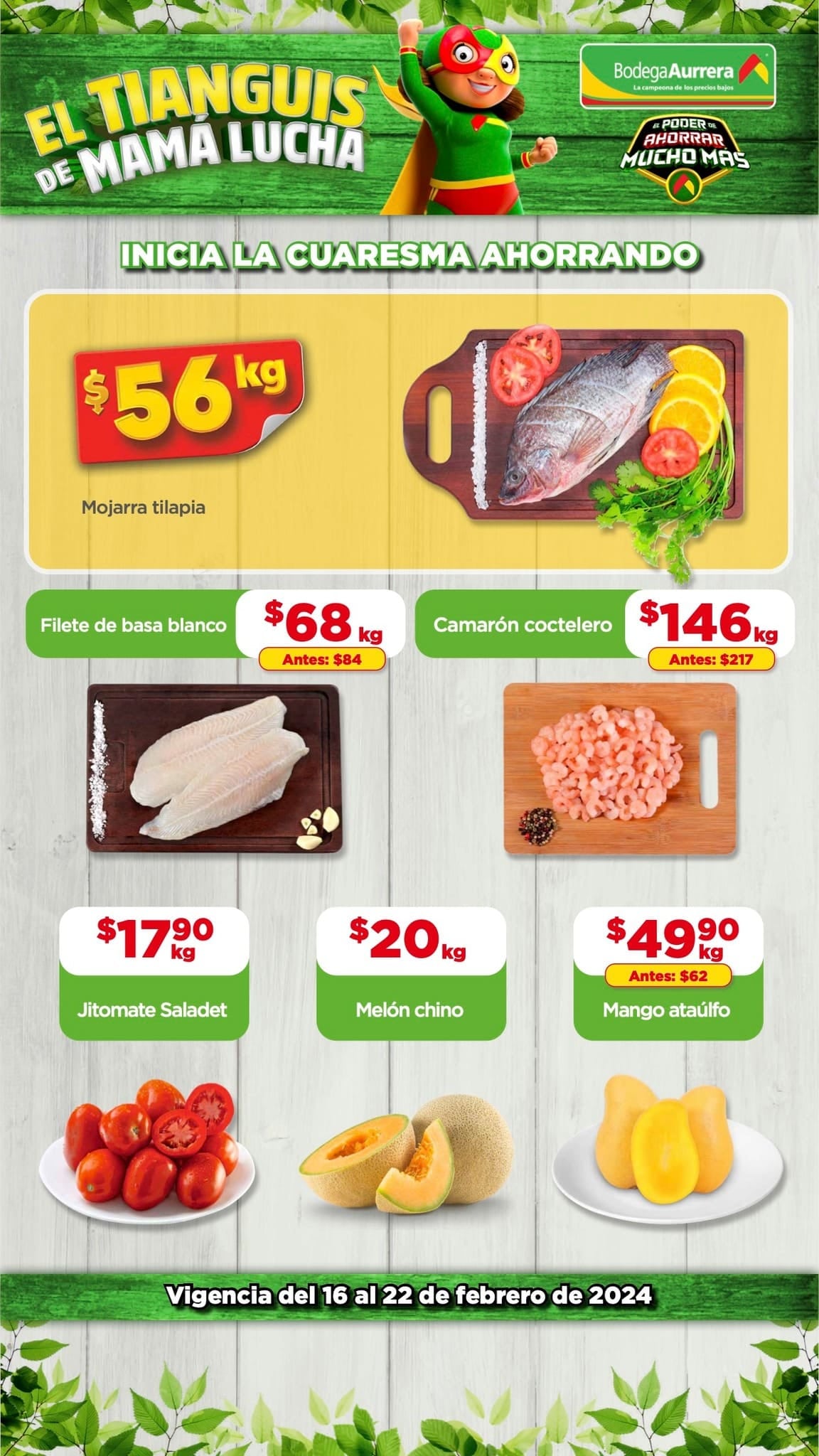 Bodega Aurrerá Tianguis de frutas y verduras hoy al 22 de febrero 2024: Estas son las mejores ofertas
