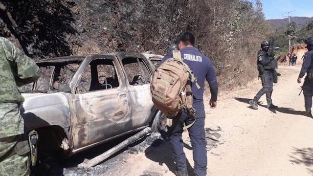Las autoridades arribaron hasta el punto y establecieron un perímetro de seguridad.