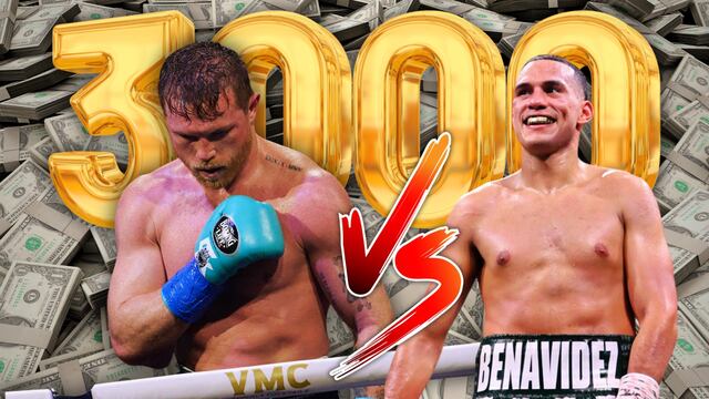 Canelo Álvarez pide más de 3 mil millones de pesos para enfrentar a David Benavidez