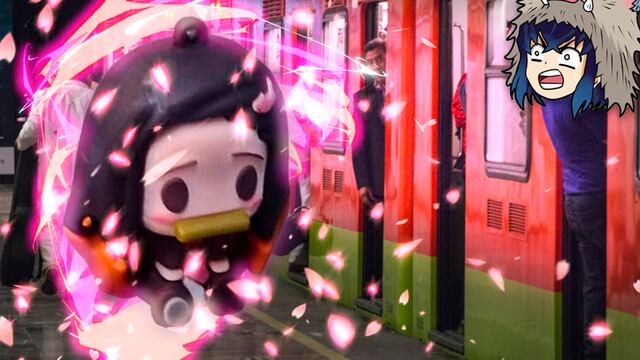 Nezuko colapsó el Metro de la CDMX, por increíble que parezca