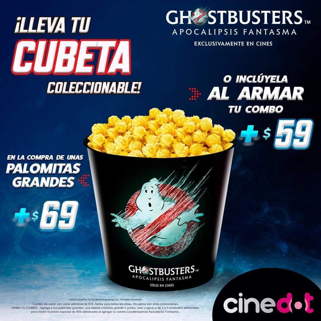 Palomera de Ghostbusters: Apocalipsis Fantasma en Cinedot