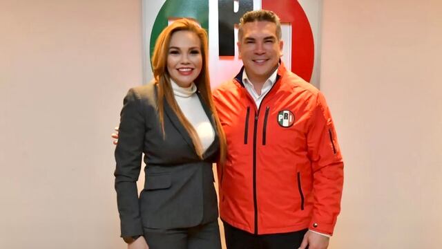Paola Gárate y Alito Moreno PRI Sinaloa