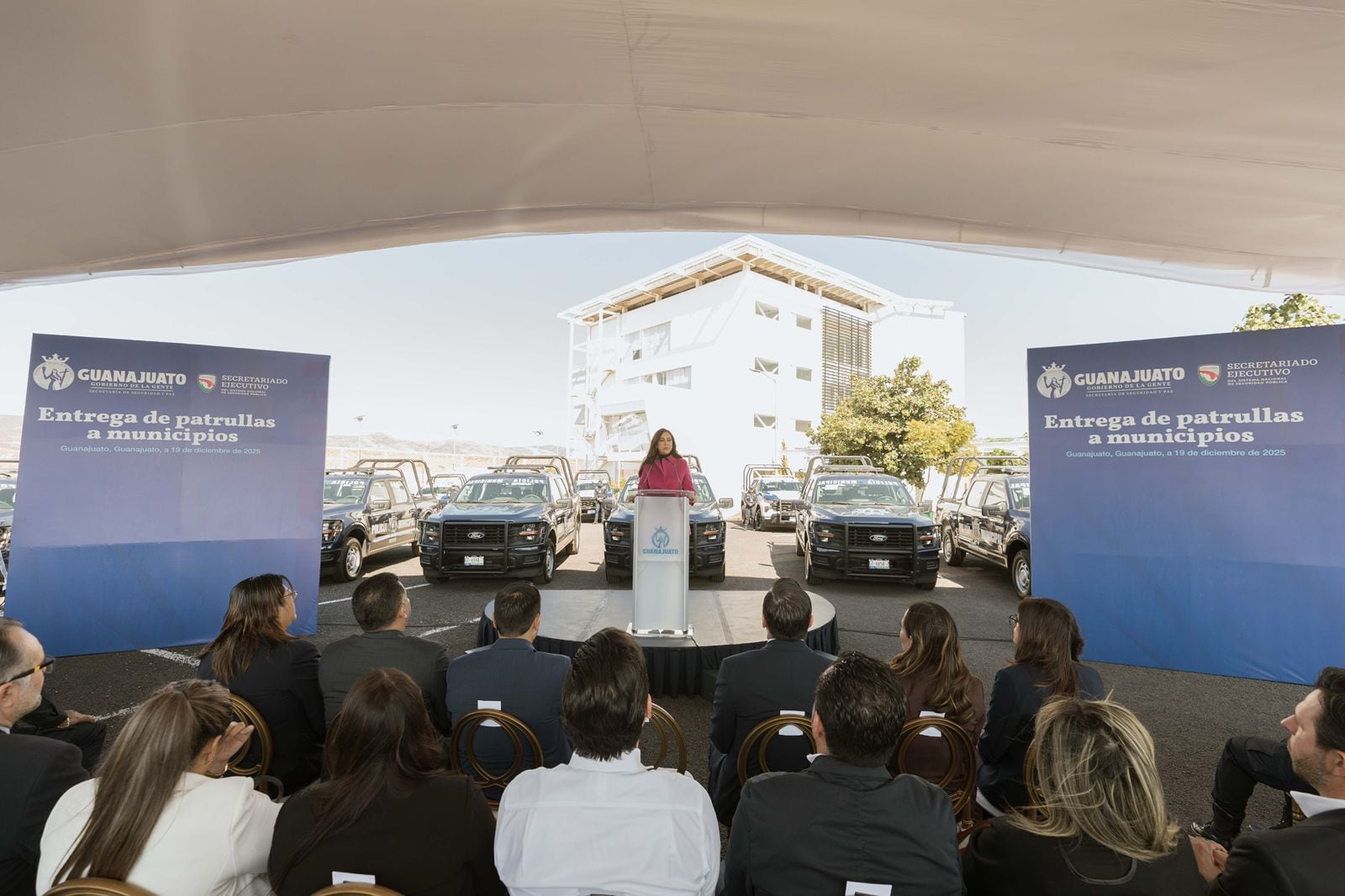 Guanajuato refuerza la seguridad municipal con nuevas patrullas modelo 2025