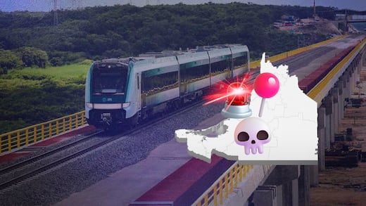 Localizan cuerpos cerca del Tren Maya en Escárcega, Campeche