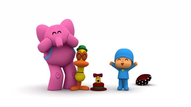 Pocoyó por inicio Milan Fashion Week 2025