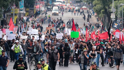Autoridades de CDMX reportan 300 asistentes en la marcha “Movimiento Generación Z México”