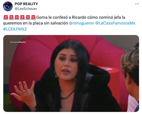 Gomita nuevamente hace trampa en La Casa de los Famosos México