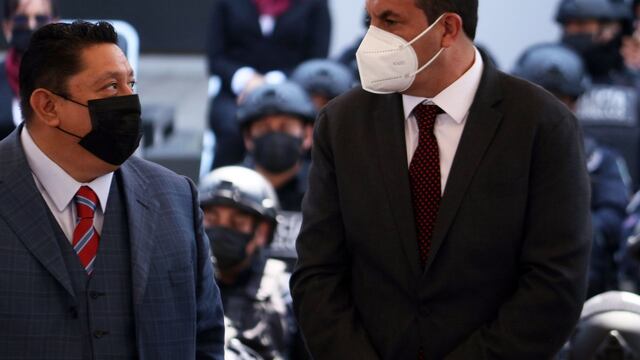 Uriel Carmona, fiscal y Cuauhtémoc Blanco, gobernador de Morelos