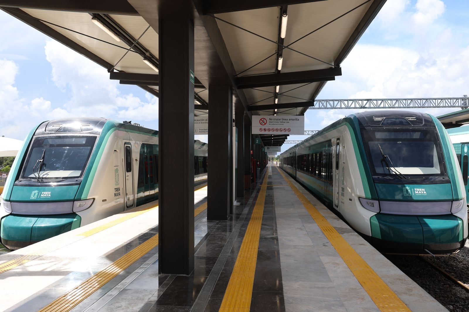 AMLO inaugura tramo del Tren Maya