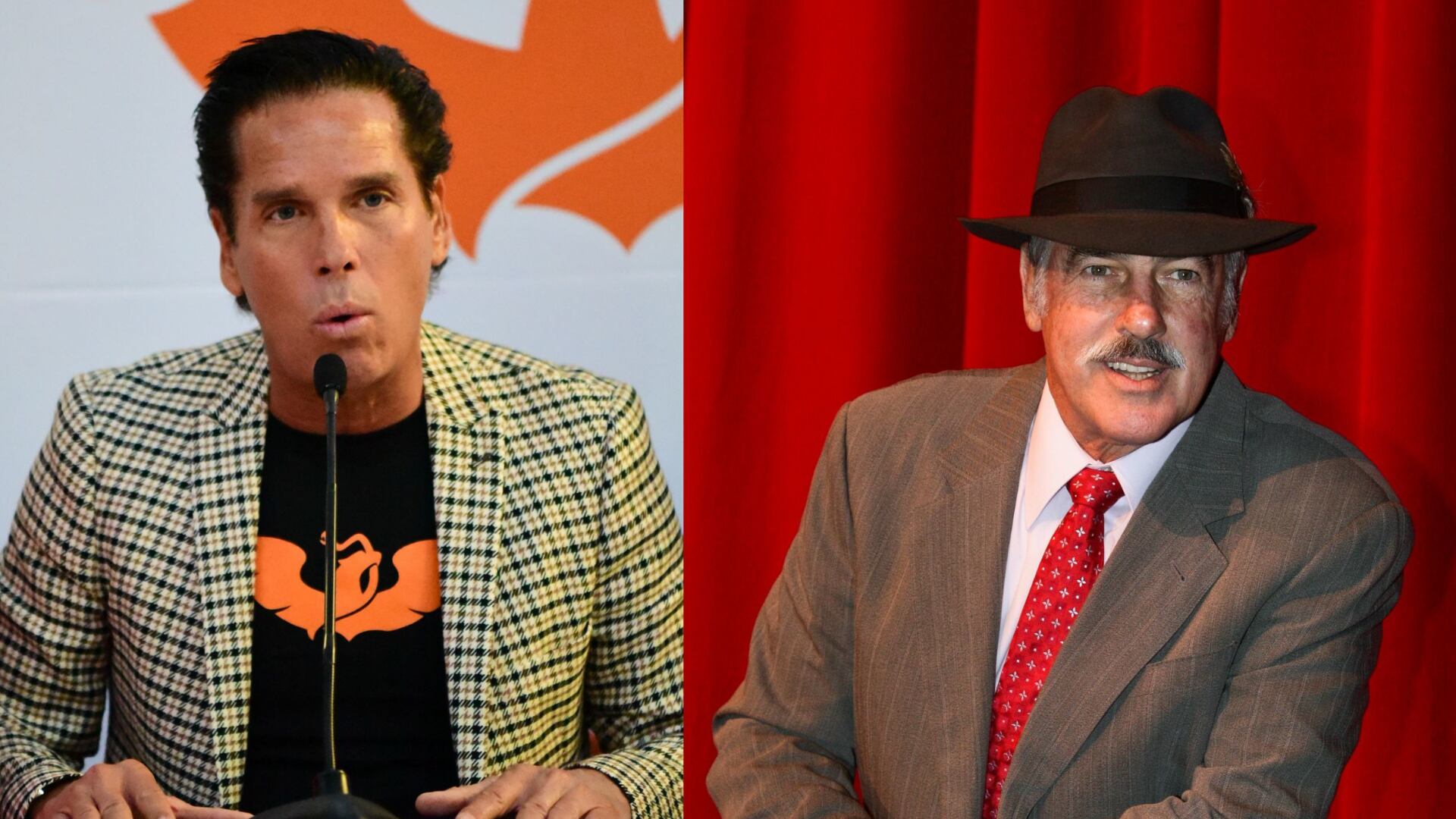 Roberto Palazuelos y Andrés García.