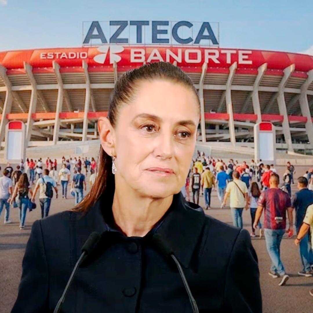 Claudia Sheinbaum seguirá llamando Estadio Azteca al ahora Estadio Banorte