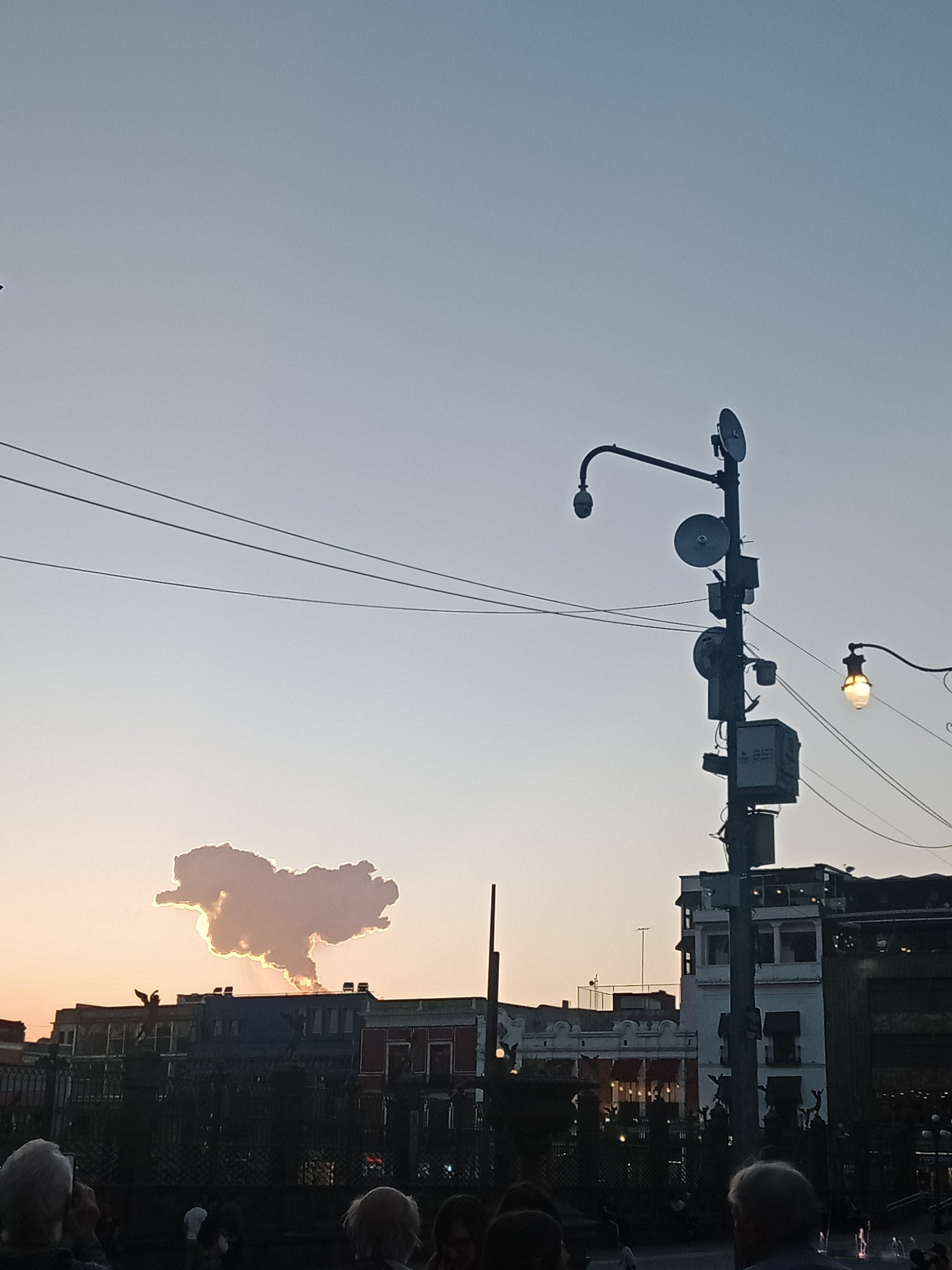 Fumarola volcán Popocatépetl