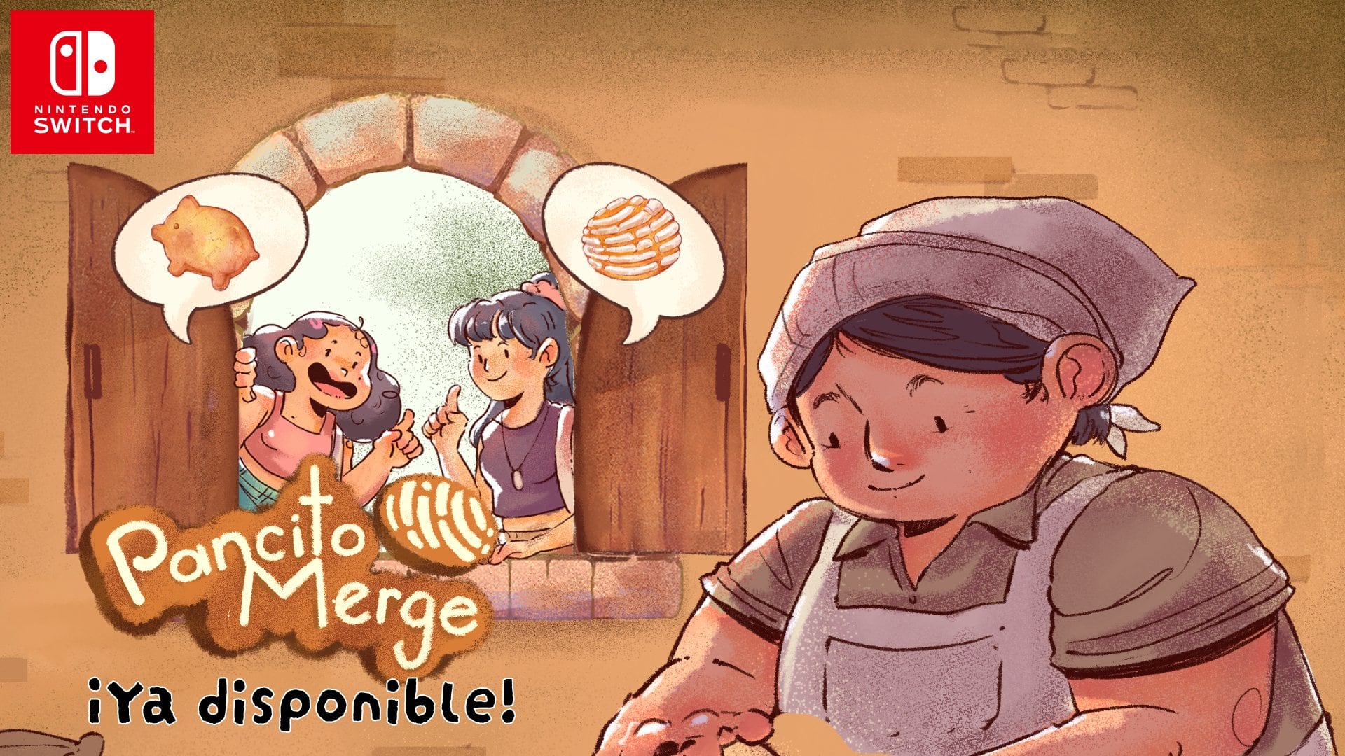 Nintendo Switch pone en oferta PancitoMerge, el juego de la panadería mexicana