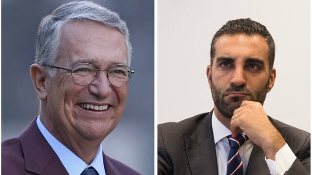 Ricardo Salinas Pliego y Simón Levy