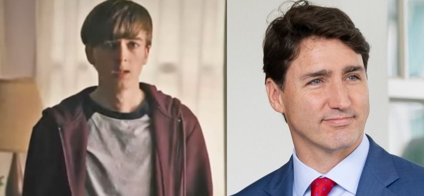 Ryan Grantham y Justin Trudeau