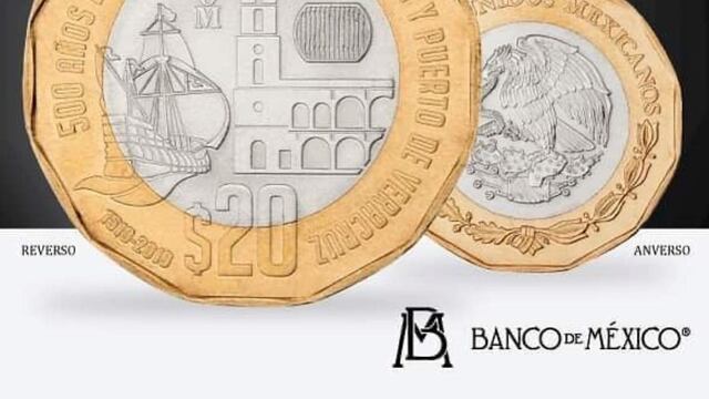 Moneda de 20 pesos
