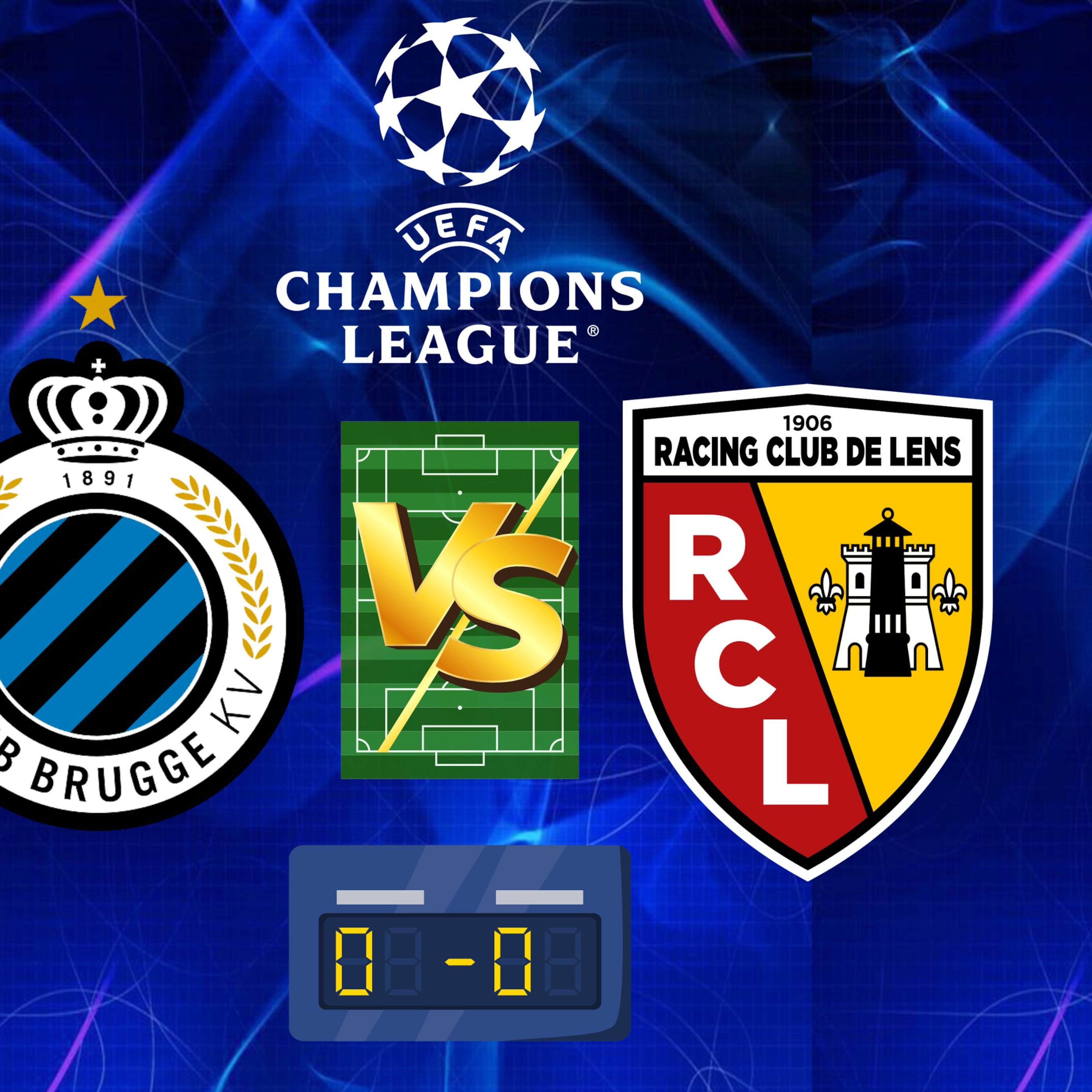 Brujas vs Lens: Pronóstico y posibles alineaciones del partido de la Champions League