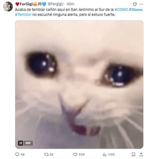 Memes del sismo hoy en México