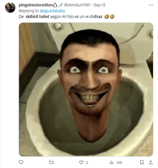 Memes por el Skibidi toilet disfraz