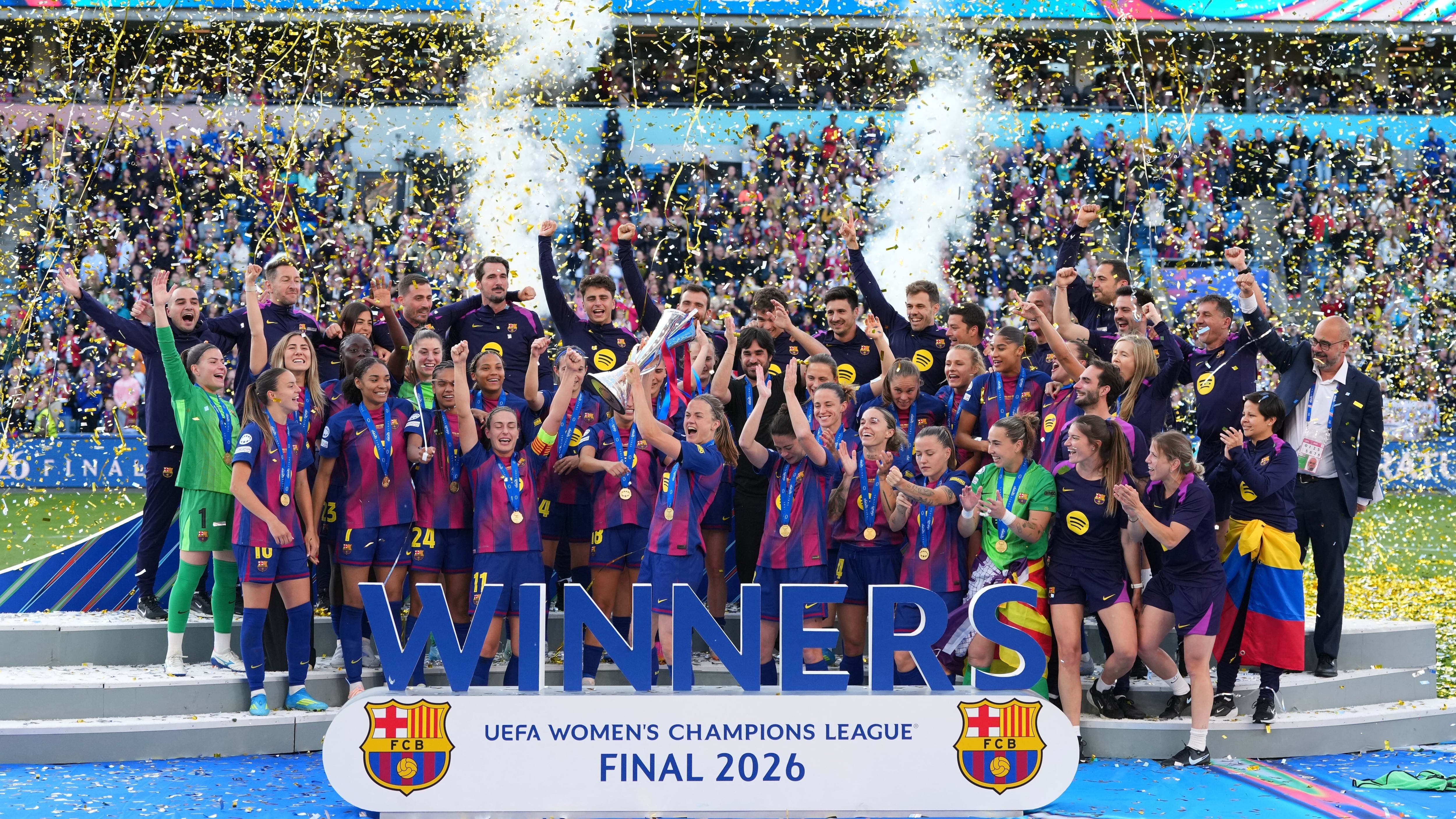 FC Barcelona aplasta al Lyon para coronarse en Europa