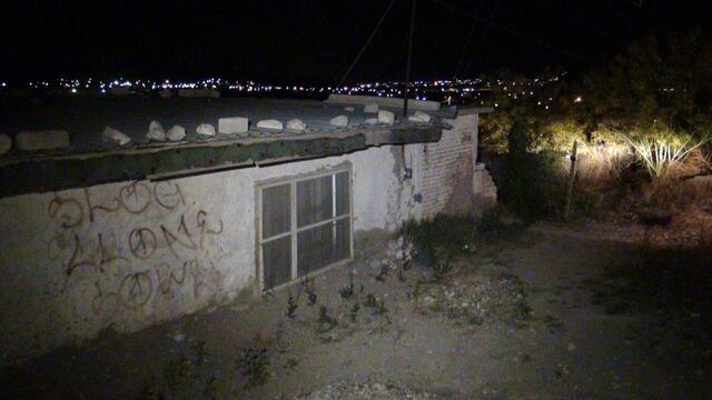 Casa en Ciudad Juárez donde fueron halladas dos mujeres, posibles víctimas de feminicidio