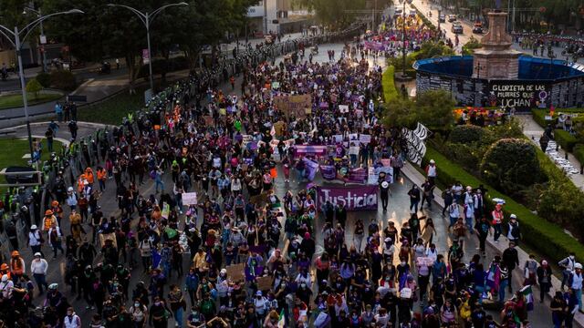 Marcha 25N en la CDMX