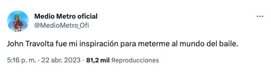 Medio Metro revela su inspiración en el baile