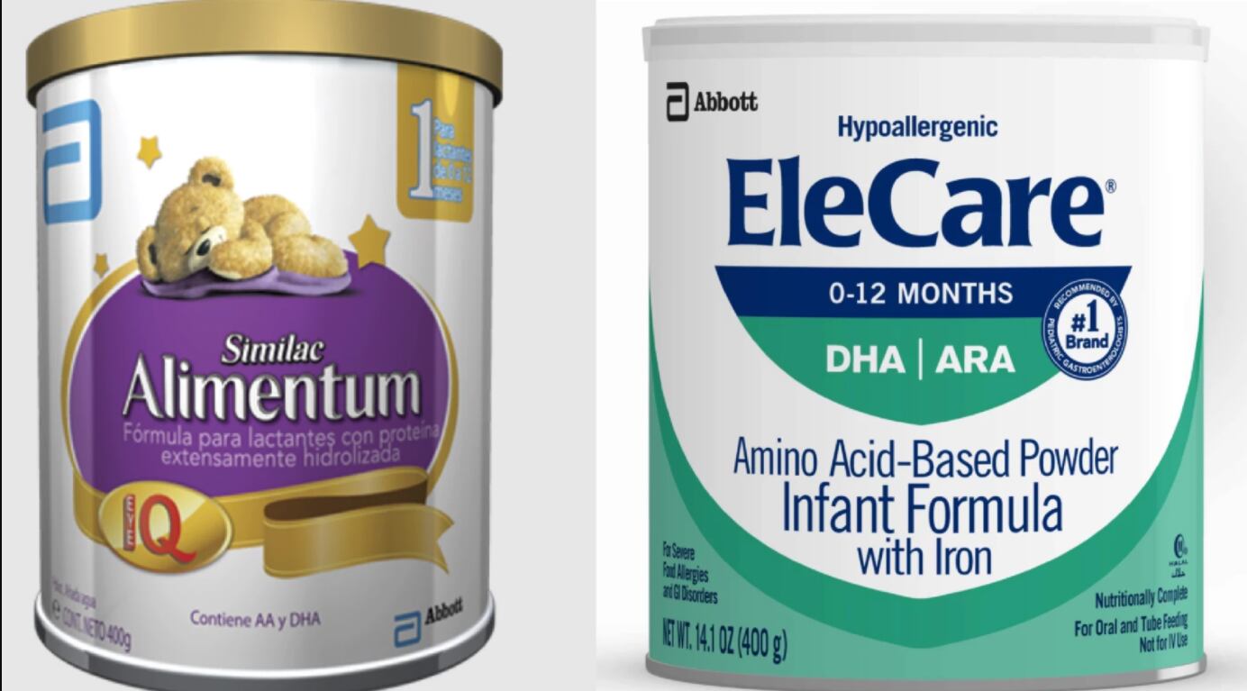 Leches boletinadas por FDA