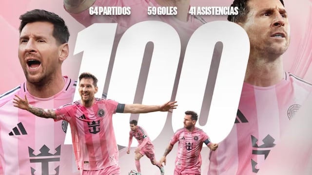 Messi suma récord: el más rápido en llegar a 100 contribuciones de gol en MLS