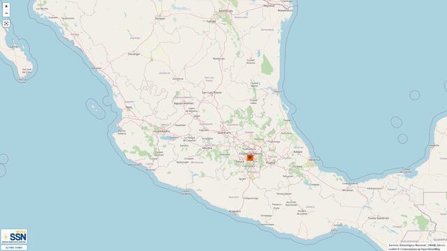 Microsismo en Álvaro Obregón