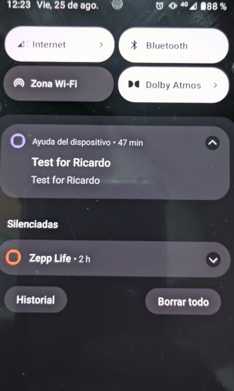 Test for Ricardo de Motorola