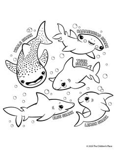 Dibujos de Destiny, la amiga de Dory de Buscando a Nemo para colorear