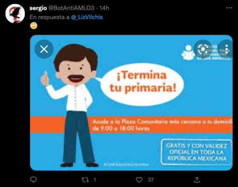 Se burlan de Ana Elizabeth García Vilchis por su invitación a la marcha de AMLO