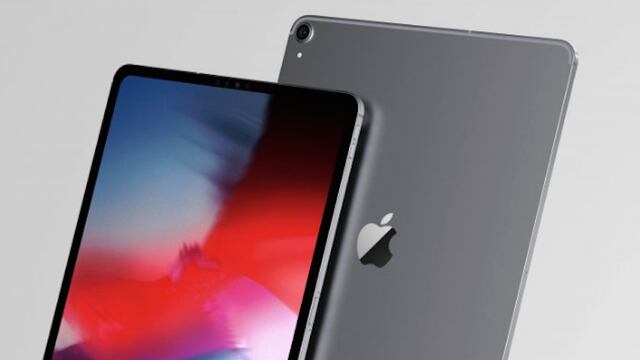 Concepto sobre el diseño del iPad Pro (2018).