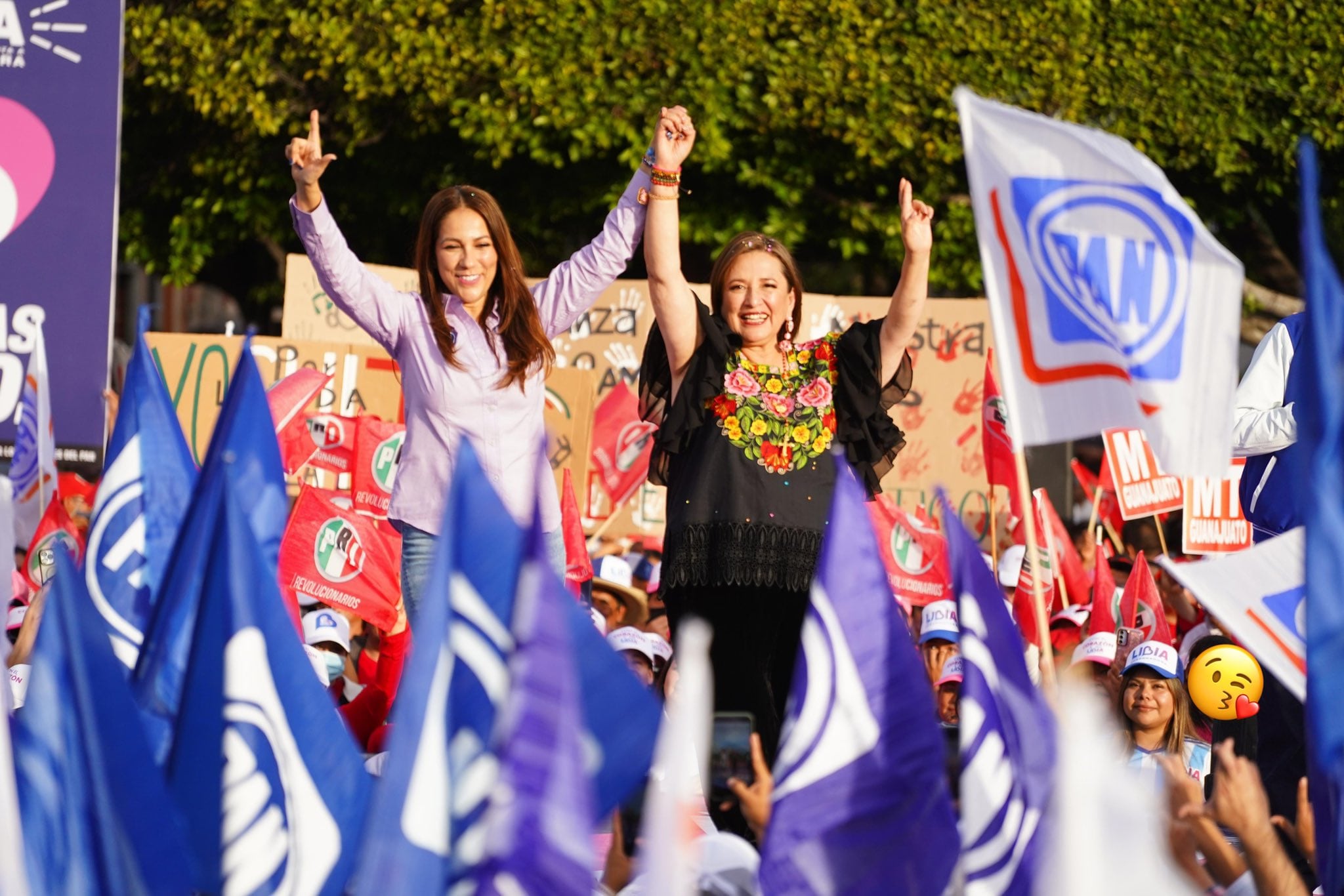Cierre de pre campaña de Xóchitl Gálvez