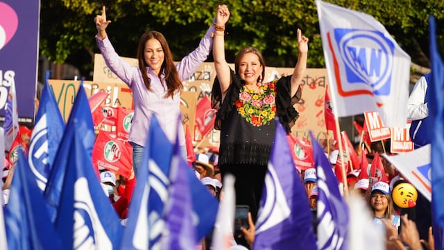 Cierre de pre campaña de Xóchitl Gálvez