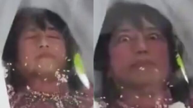 Mujer fallecida abre los ojos desde su ataúd