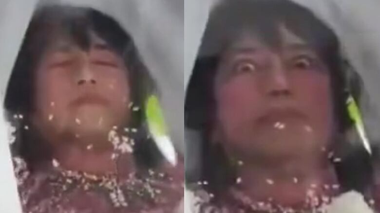 ¿Es real? Mujer fallecida abre los ojos desde su ataúd en pleno velorio y causa terror