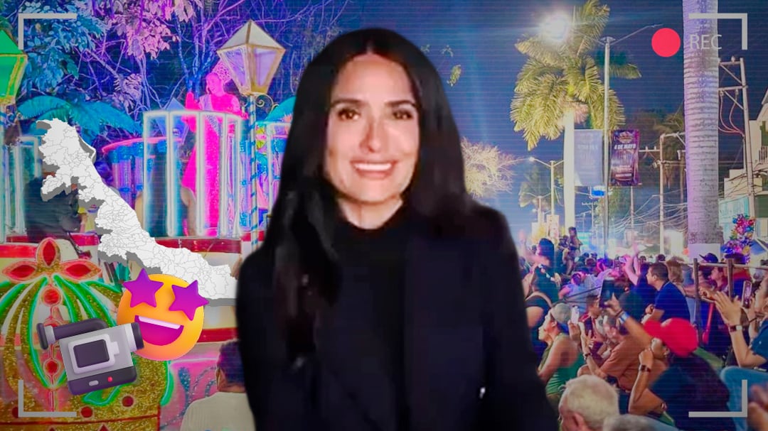 El mensaje de Salma Hayek para invitar al Carnaval de Veracruz 2026