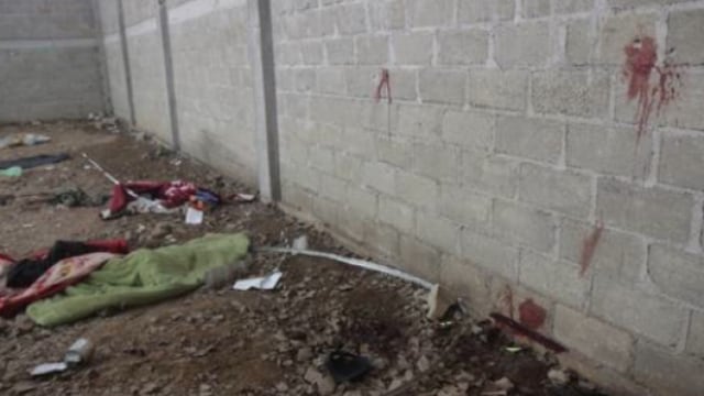 Masacre en Tlatlaya. Sospechas. Material fotográfico enviado a la agencia de noticias MVT y publicado por La Jornada.