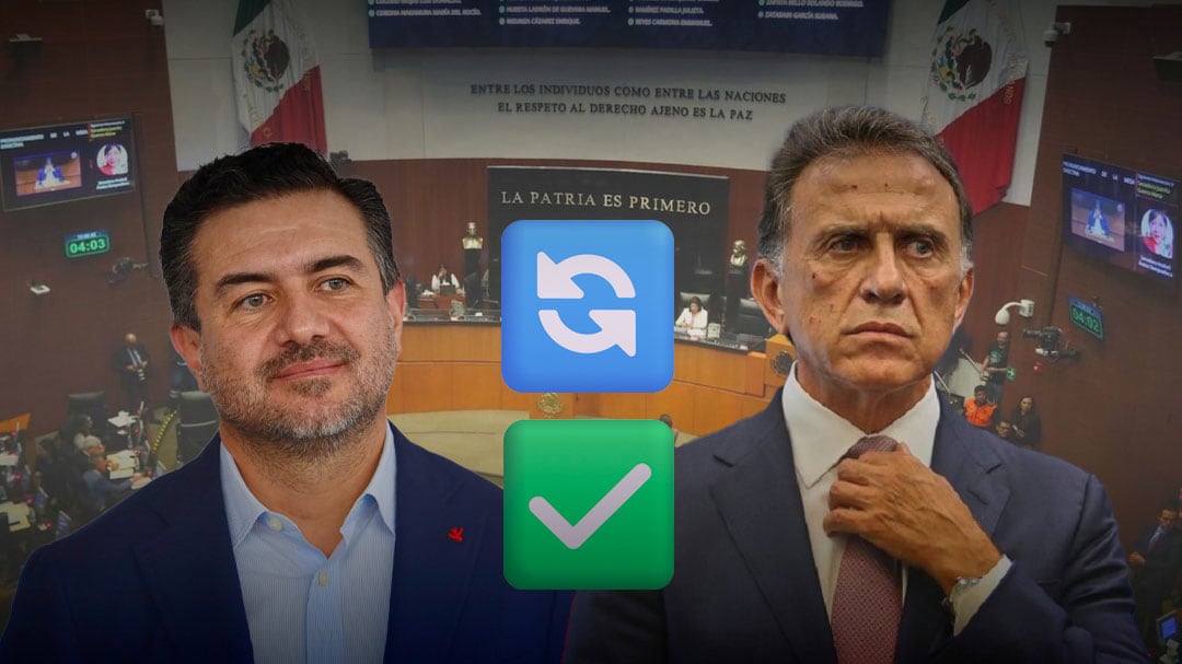 Senado avala licencia de Yunes Márquez; su padre Yunes Linares será suplente