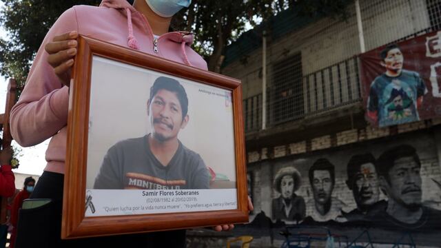 Protesta por justicia para Samir Flores