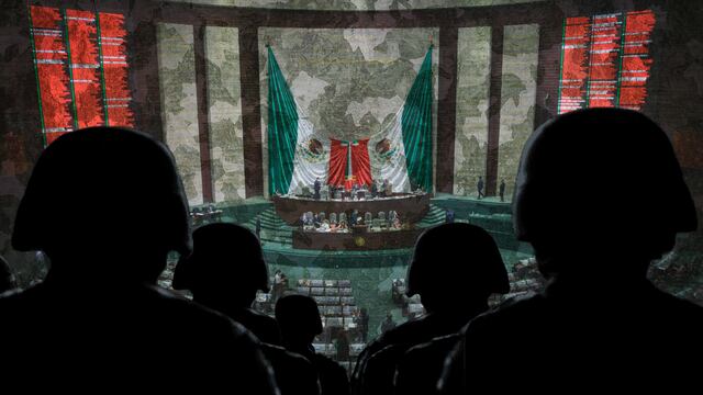 La Cámara de Diputados debate sobre la permanencia del Ejército en las calles