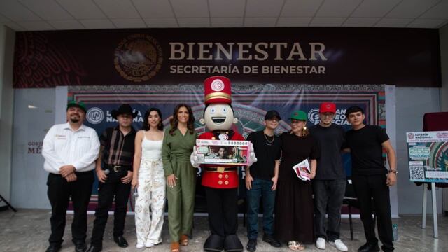 Lotería Nacional presenta sorteo dedicado a migrantes