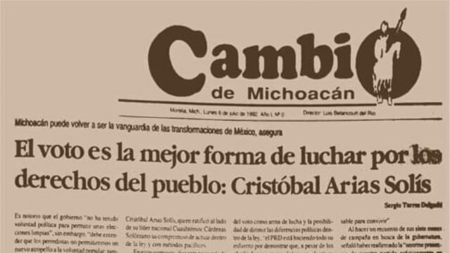 Se acaba una época: Cambio de Michoacán sale de circulación